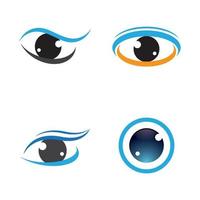 eye care logo afbeeldingen vector