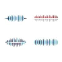 geluidsgolfbeelden vector