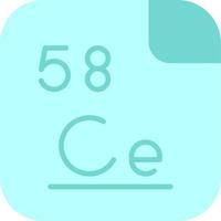 cerium vector icoon