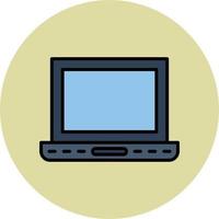 laptop vector pictogram