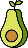 avocado vector icoon