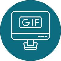 gif vector icoon