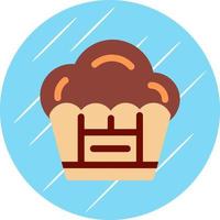 muffin vector icoon ontwerp