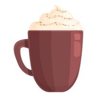 room kruid latte icoon tekenfilm vector. koffie drinken vector