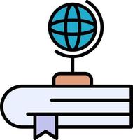 wereldbol vector pictogram