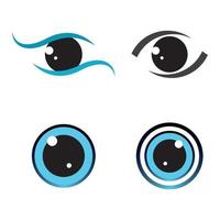 eye care logo afbeeldingen vector