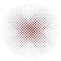 patroon van dots met rood cirkels vector