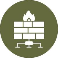 firewall vector pictogram