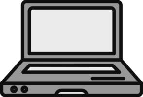 laptop vector pictogram