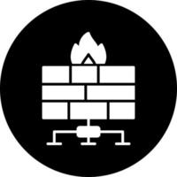 firewall vector pictogram