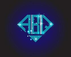 abq brief logo creatief ontwerp. abq uniek ontwerp. vector