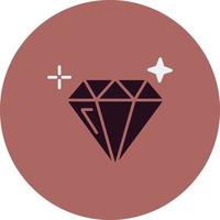 diamant vector pictogram