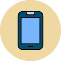 smartphone downloaden vector icoon