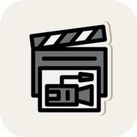 film vector icoon ontwerp