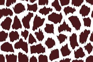 giraffe huid naadloos vector patroon