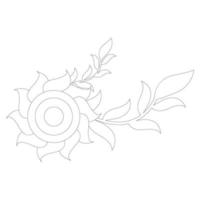 bloem icoon illustratie vector