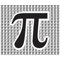 pi zwart vector t-shirt