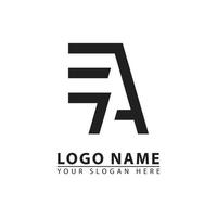 vector brief een vleugel logo bedrijf icoon.