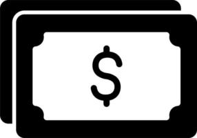 geld vector pictogram