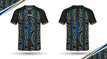 voetbal Jersey ontwerp voor sublimatie, sport t overhemd ontwerp vector