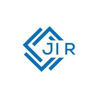 jiro brief logo ontwerp Aan wit achtergrond. jiro creatief cirkel brief logo concept vector