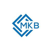 mkb creatief cirkel brief logo concept. mkb brief ontwerp.mkb brief logo ontwerp Aan wit achtergrond. mkb creatief cirkel brief logo concept. mkb brief ontwerp. vector