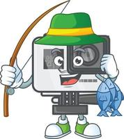 actie camera mascotte icoon ontwerp vector