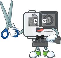 actie camera mascotte icoon ontwerp vector