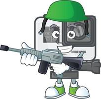 actie camera mascotte icoon ontwerp vector