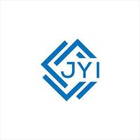 jyi brief logo ontwerp Aan wit achtergrond. jyi creatief cirkel brief logo concept. jyi brief ontwerp. vector