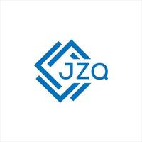 jzq brief ontwerp.jzq brief logo ontwerp Aan wit achtergrond. jzq creatief cirkel brief logo concept. jzq brief ontwerp. vector