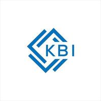 kbi brief logo ontwerp Aan wit achtergrond. kbi creatief cirkel brief logo concept. kbi brief ontwerp. vector