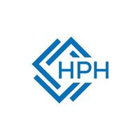 hph brief logo ontwerp Aan wit achtergrond. hph creatief cirkel brief logo concept. hph brief ontwerp. vector