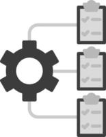 instellingen vector pictogram