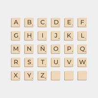 compleet alfabet hoofdletters in krabbelen brieven. isoleren vector illustratie klaar naar componeren woorden en zinnen