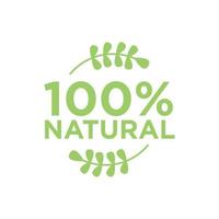 100 natuurlijk vector logo ontwerp