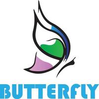 vlinder logo vector het dossier
