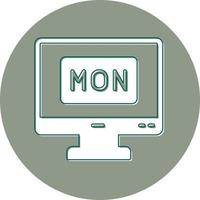 cyber maandag vector icoon