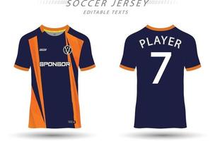 het beste vector voetbal Jersey sjabloon sport t overhemd ontwerp