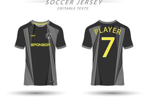 het beste vector voetbal Jersey sjabloon sport t overhemd ontwerp