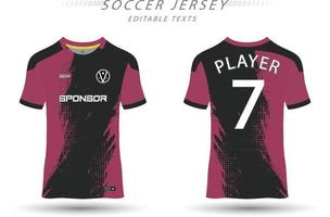 het beste vector voetbal Jersey sjabloon sport t overhemd ontwerp