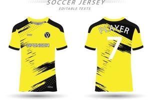 het beste vector voetbal Jersey sjabloon sport t overhemd ontwerp