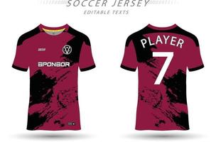 het beste vector voetbal Jersey sjabloon sport t overhemd ontwerp