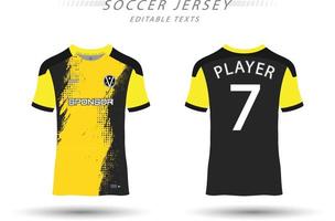 het beste vector voetbal Jersey sjabloon sport t overhemd ontwerp