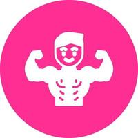 bodybuilder vector icoon