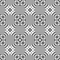 abstract naadloos achthoekig zeshoekig vormenpatroon. abstract geometrisch patroon voor verschillende ontwerpdoeleinden. vector