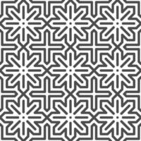 abstracte naadloze zeshoekige punt Arabische ster vormen patroon. abstract geometrisch patroon voor verschillende ontwerpdoeleinden. vector