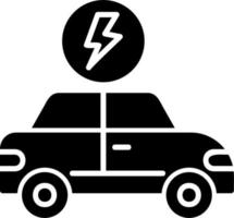 elektrische auto vector icon