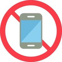 Nee mobiel telefoon vector icoon