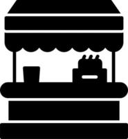 markt vector pictogram